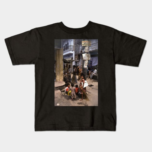 Dhaka Children Kids T-Shirt by fotoWerner